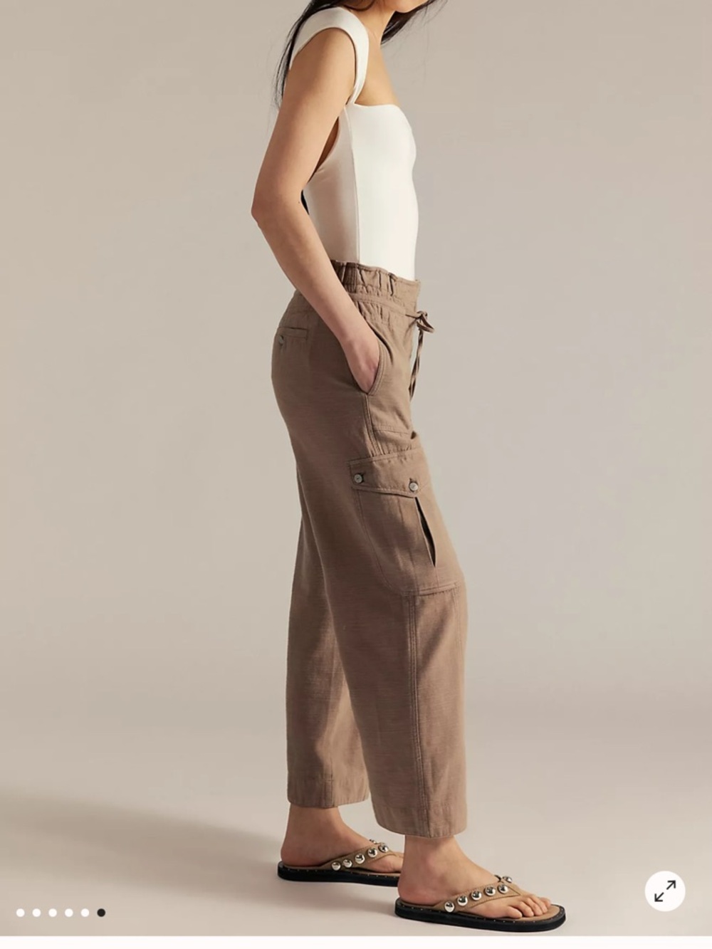 We the Free People Park Ave
Pants Dusted Cocoa - Picture 4 of 11